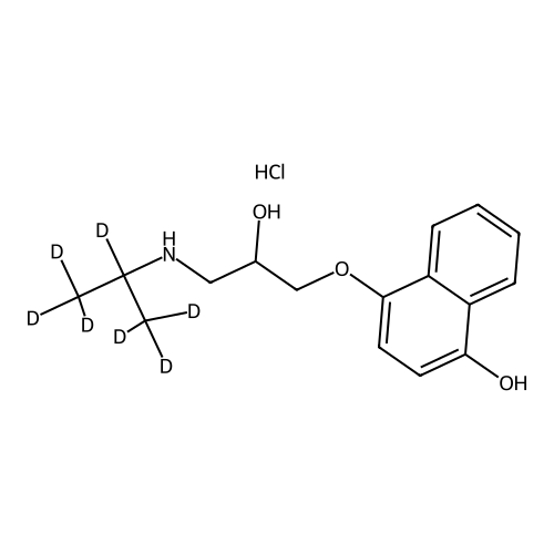 4-Hydroxy propranolol Hydrochloride D7
