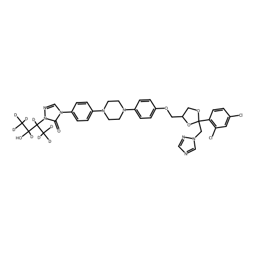 Hydroxy Itraconazole D8