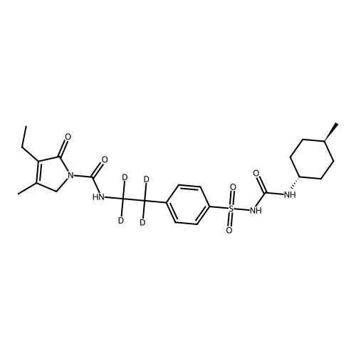 "Glimepiride-d4 (phenylethyl-a,a,b,b-d4)"