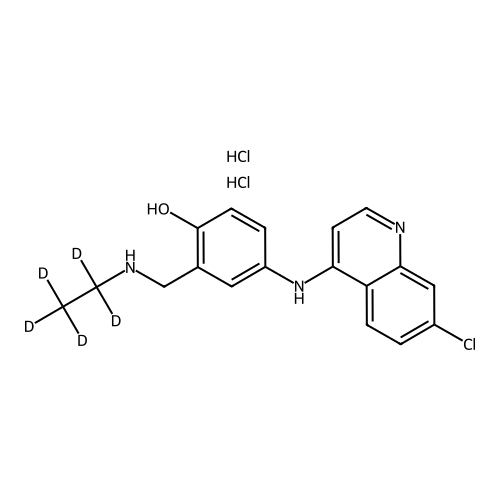 N-Desethyl Amodiaquine D5 Di hydrochloride