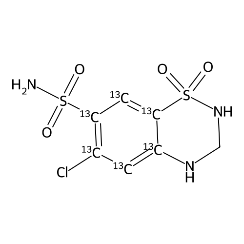 Hydrochlorothiazide 13C6