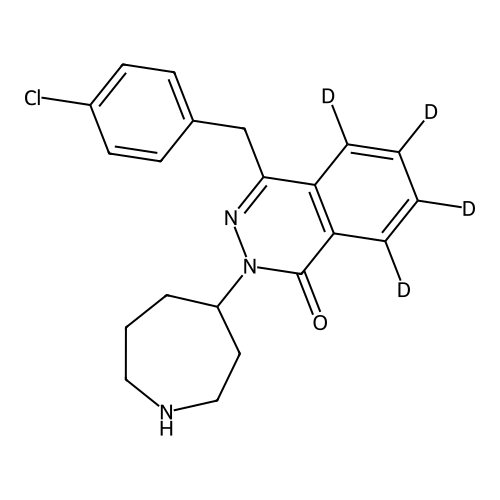 2-Azepan-4-yl-4-(4-chlorobenzyl)phthalazin-1(2H)-one D4