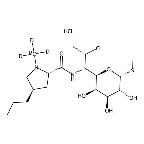 Clindamycin 13C D3 Hydrochloride