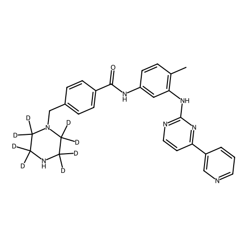 N-Desmethyl Imatinib D8