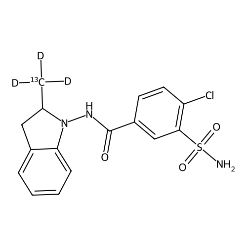 Indapamide 13C D3