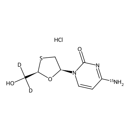 Lamivudine 15N D2 Hydrochloride