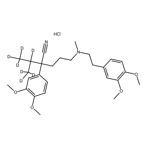 Verapamil D7 Hydrochloride