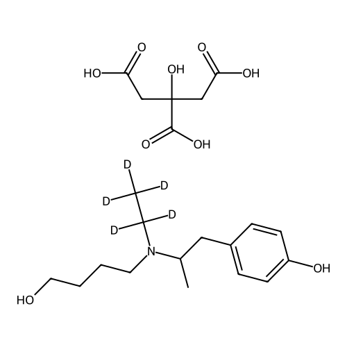 O-Desmethyl Mebeverine Alcohol D5 Citrate