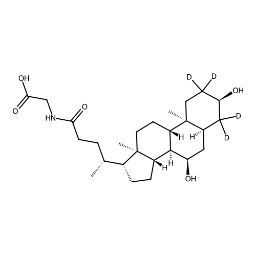 Glycochenodeoxycholic Acid D4