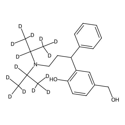 rac-5-Hydroxymethyl Tolterodine D14