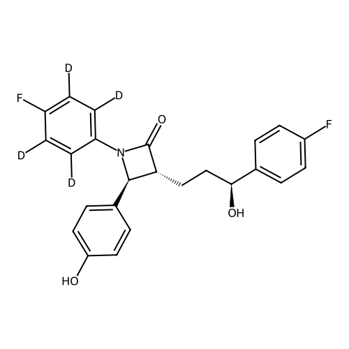 Ezetimibe D4 (Fluoroaniline - d4)