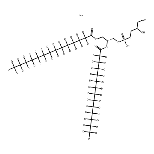 "1,2-dimyristoyl-d54-sn-glycero-3-[phospho-rac-(1-glycerol)] (sodium salt)"