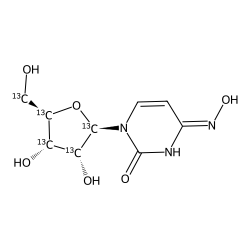 ?-D -N4 -Hydroxycytidine 13C5