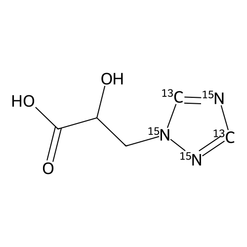 "Triazole-[13C2,15N3] Lactic Acid"