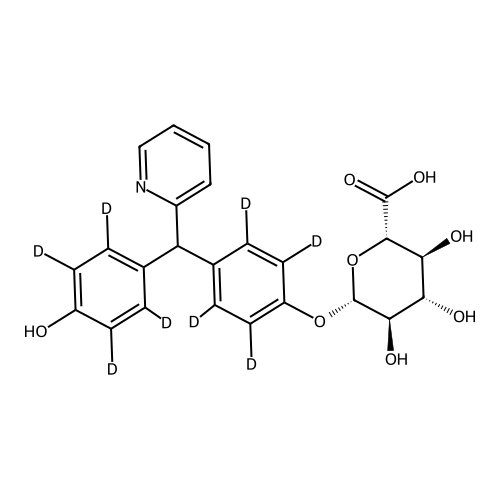 Desacetyl Bisacodyl-beta-D-Glucuronide-D8