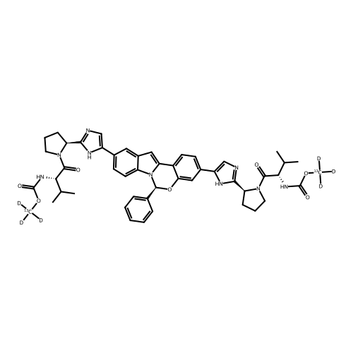 Elbasvir-13C2 d6