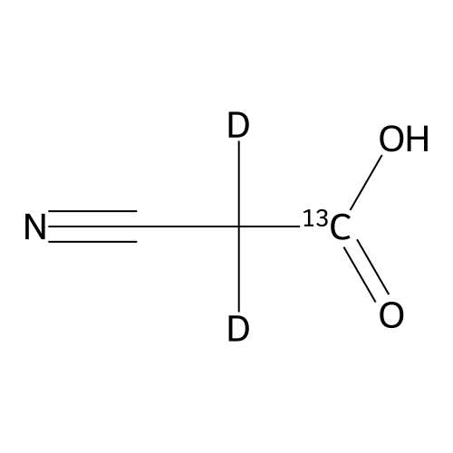 Cyanoacetic Acid-13C d2