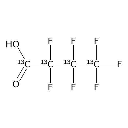 Perfluoro-n-[13C4]butanoic acid