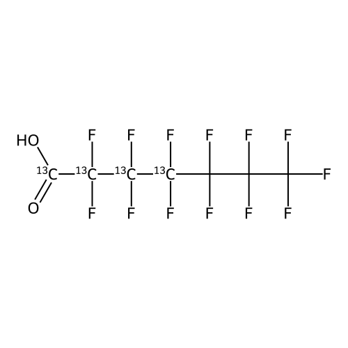 "Perfluoroheptanoic acid-1,2,3,4-13C4"