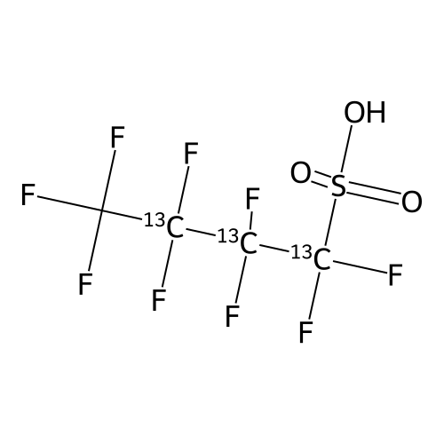 "Perfluorobutane sulfonic acid-2,3,4-13C3"