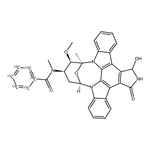 Midostaurin CGP52421-13C6