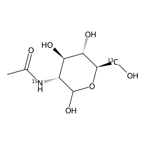 N-acetyl-D-glucosamine[6-13C;15N]