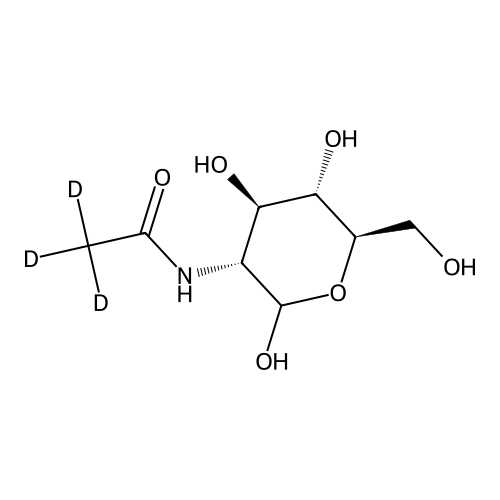 N-acetyl-D-glucosamine[1-D3 ]