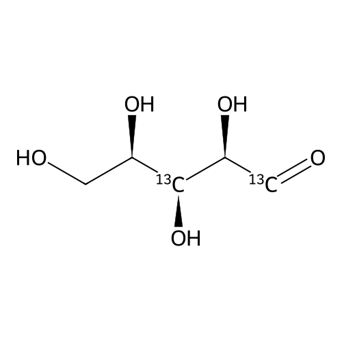 "D-xylose[1,3-13C2]"