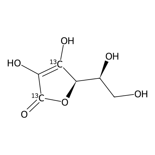 "L-ascorbic acid[1,3-13C2]"