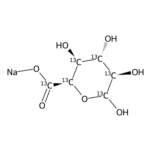 "L-iduronic acid, sodium salt[UL-13C6]"