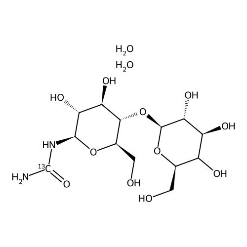 ?-lactosyl ureide dihydrate[13C]
