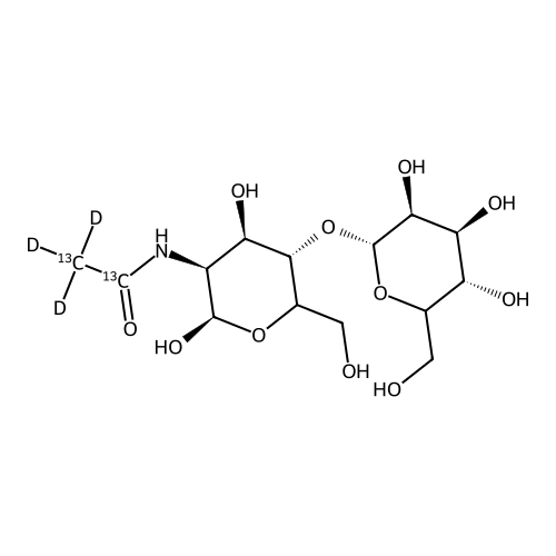 "N-acetyl-D-lactosamine[1,2-13C2;D3]"