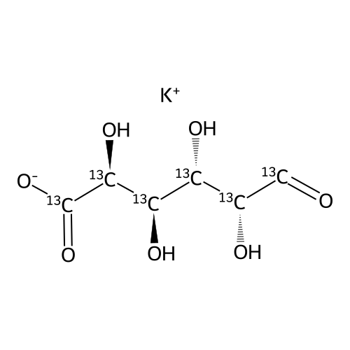 "D-galacturonic acid, potassium salt [UL-13C6]"