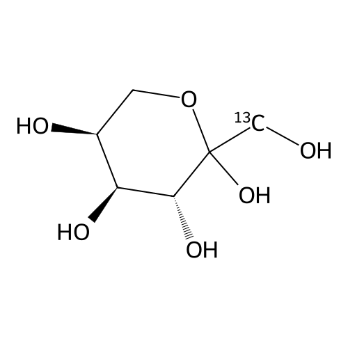 L-fructose[1-13C]