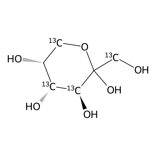 "D-fructose[1,3,4,6-13C4]"