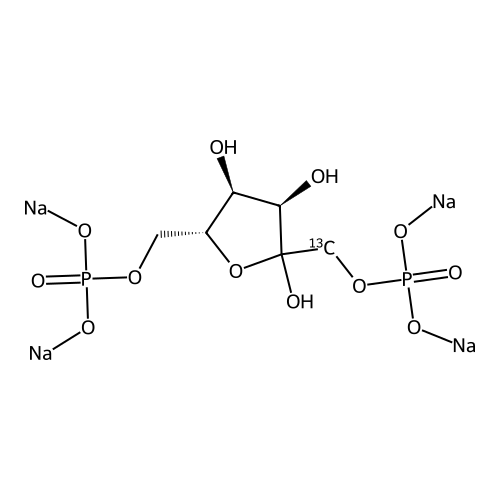 "D-fructose 1,6-bisphosphate (sodium salt)[1-13C]"