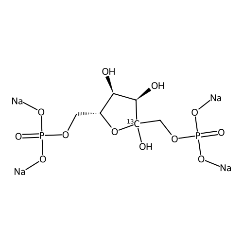 "D-fructose 1,6-bisphosphate (sodium salt)[2-13C]"