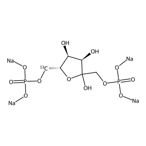 "D-fructose 1,6-bisphosphate (sodium salt)[6-13C]"