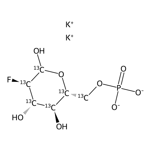 "2-deoxy-2-fluoro-D-glucose-6-phosphate, dipotassium salt[UL-13C6]"