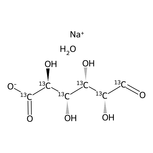 D-glucuronic acid sodium salt monohydrate[UL-13C6]