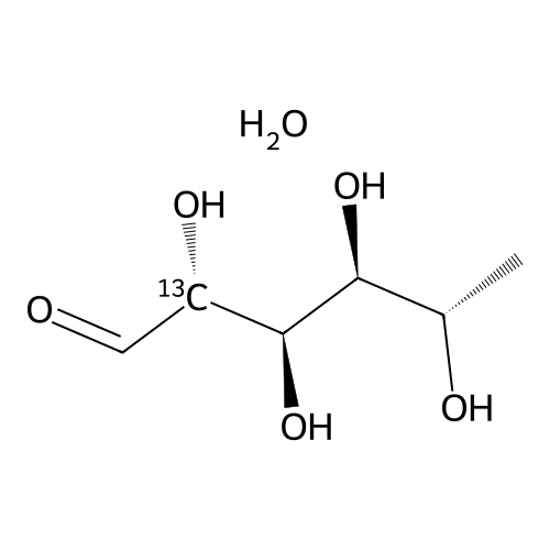 L-rhamnose monohydrate[2-13C]