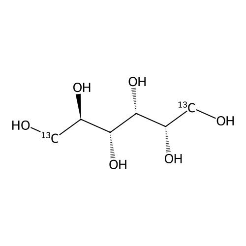"D-glucitol[1,6-13C2]"
