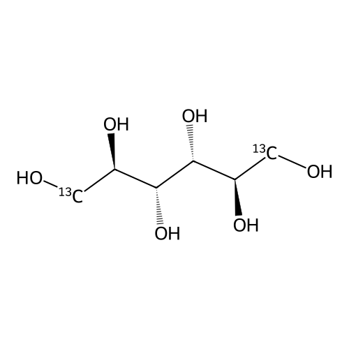 "D-mannitol[1,6-13C2]"