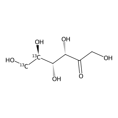 "D-fructose[5,6-13C2]"