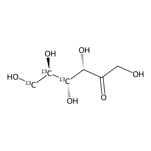 "D-fructose[4,5,6-13C3]"