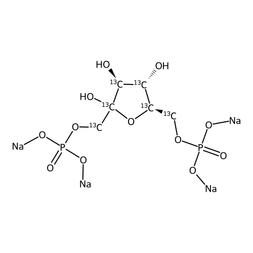 "D-fructose 1,6-bisphosphate (sodium salt)[UL-13C6]"