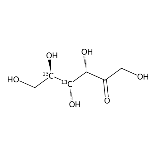 "D-fructose[4,5-13C2]"