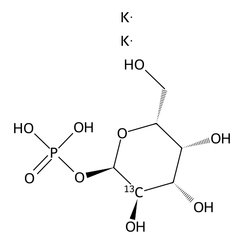 ?-D-galactopyranosyl 1-phosphate (dipotassium salt)[2-13C]