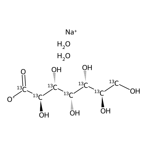 ?-D-glucoheptonic acid sodium salt dihydrate[UL-13C7]