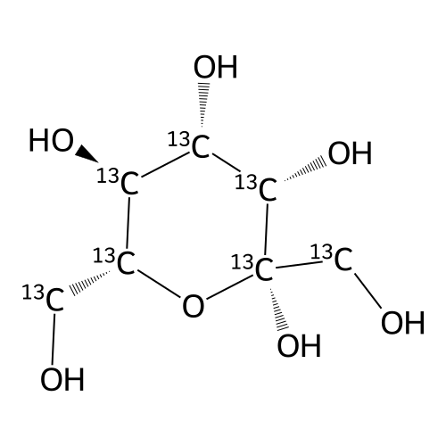 D-manno-hept-2-ulose[UL-13C7]